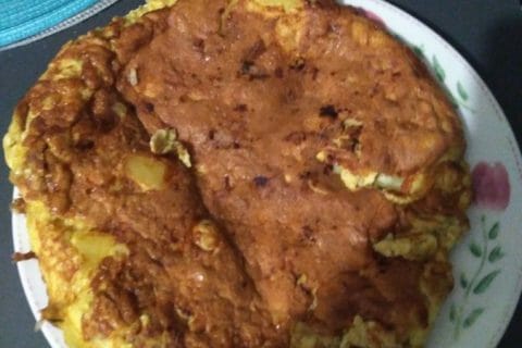 Cliquez pour zoomer ! Tortilla de patatas au Thermomix
