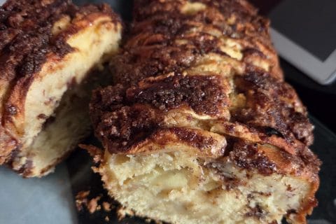 Cliquez pour zoomer ! Cake aux pommes à l’ancienne Thermomix par anastasiananou