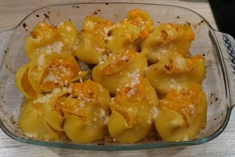 Cliquez pour zoomer ! Conchiglioni au potiron au Thermomix