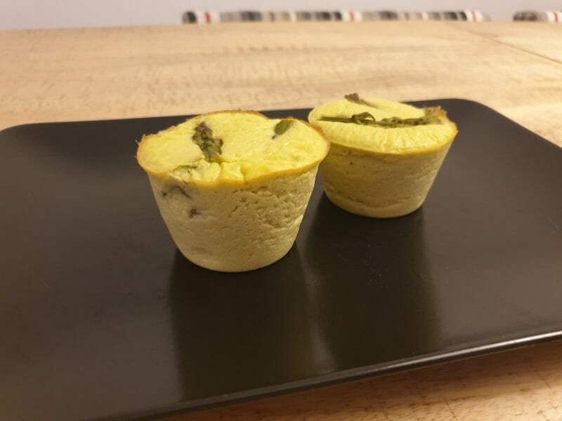 Flan aux asperges et parmesan au Thermomix Cookomix