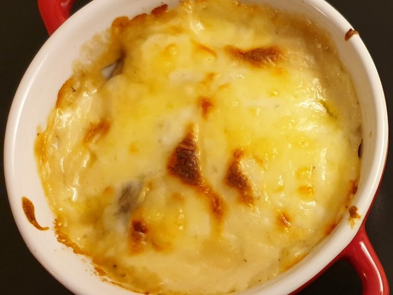 Cliquez pour zoomer ! Cassolettes de champignons aux petits lardons Thermomix par Debraska