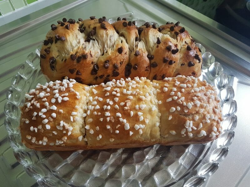 Cliquez pour zoomer ! Brioche tressée à la mie filante Thermomix par Mimie LTRNR