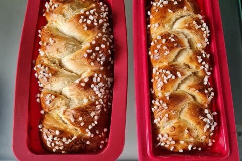 Cliquez pour zoomer ! Brioche tressée à la mie filante Thermomix par Mimie LTRNR