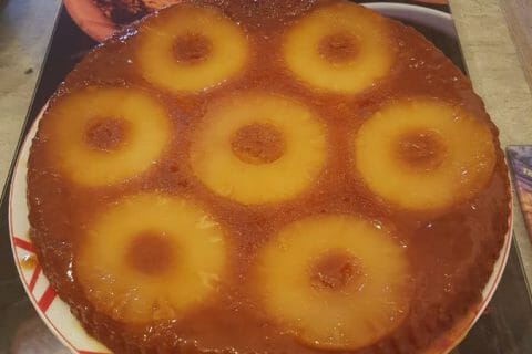 Cliquez pour zoomer ! Gâteau renversé à l’ananas au Thermomix