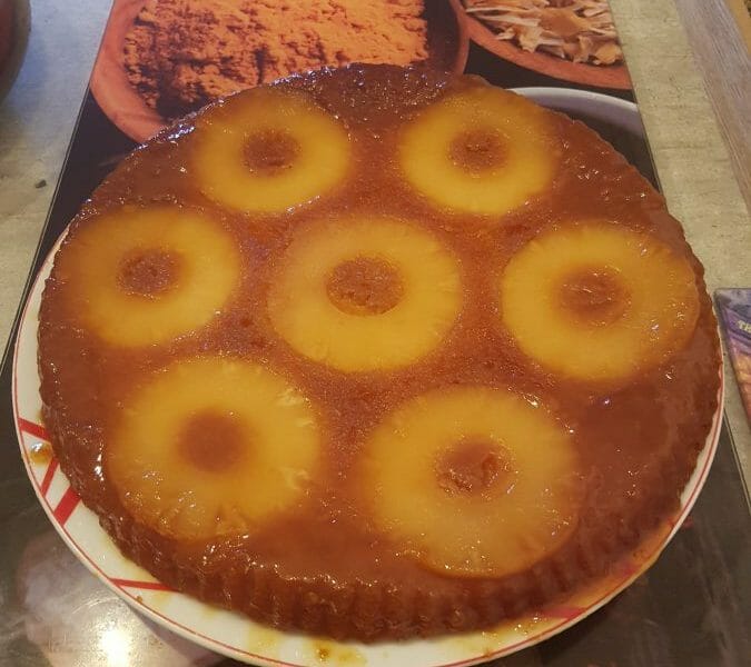 Cliquez pour zoomer ! Gâteau renversé à l’ananas Thermomix par valousuzanne