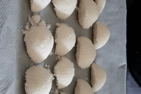 Cliquez pour zoomer ! Rocher coco (Congolais) au Thermomix
