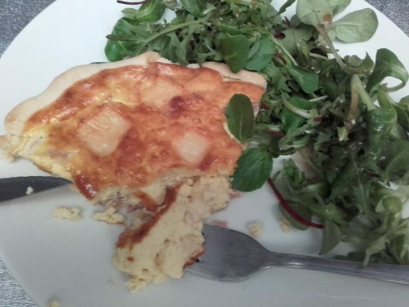 Cliquez pour zoomer ! Quiche lorraine Thermomix par Milouket