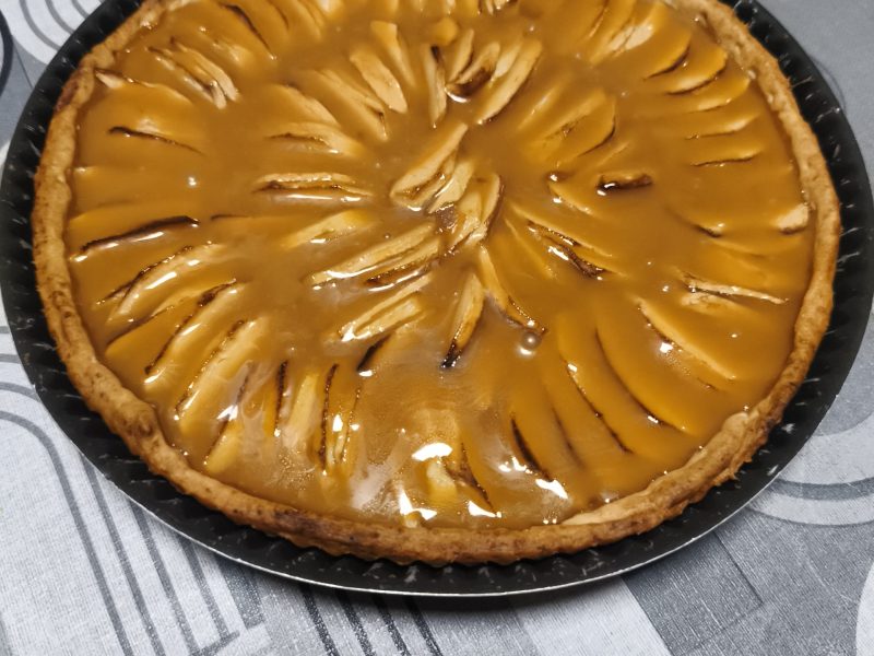 Cliquez pour zoomer ! Tarte pom’pote et caramel beurre salé Thermomix par mcgc