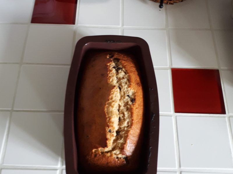 Cliquez pour zoomer ! Cake banane et pépites de chocolat Thermomix par Ludileonathan