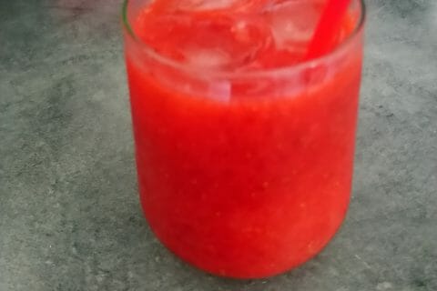 Cliquez pour zoomer ! Granité de pastèque au Thermomix