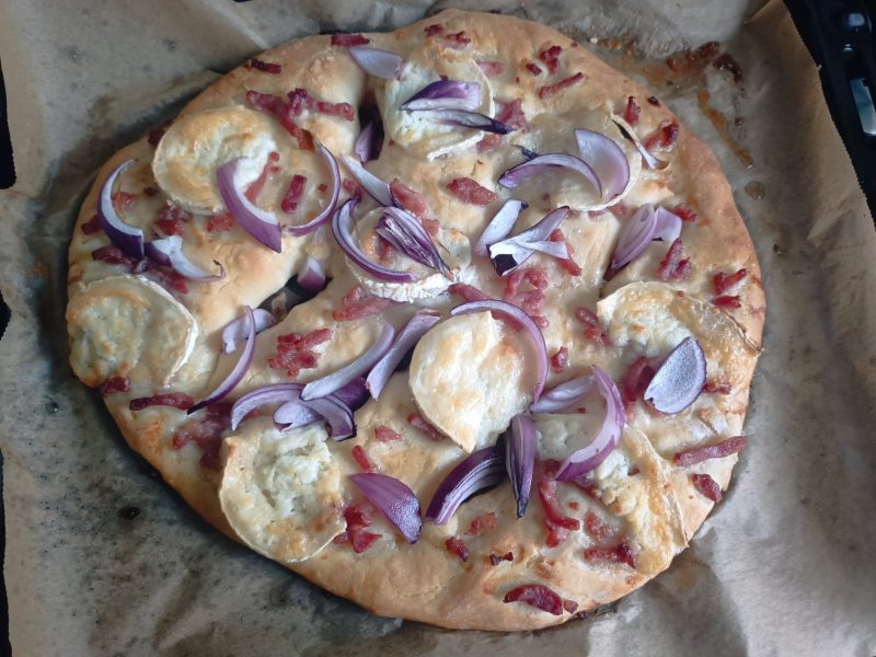 Cliquez pour zoomer ! Fougasse chèvre et lardons Thermomix par ga-l_2