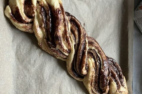 Cliquez pour zoomer ! Brioche tressée aux noisettes Thermomix par phanieencuisine