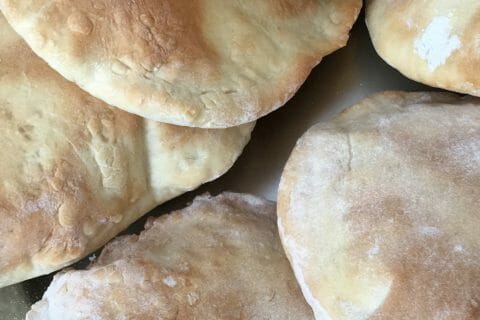 Cliquez pour zoomer ! Pain pita Thermomix par Caroline