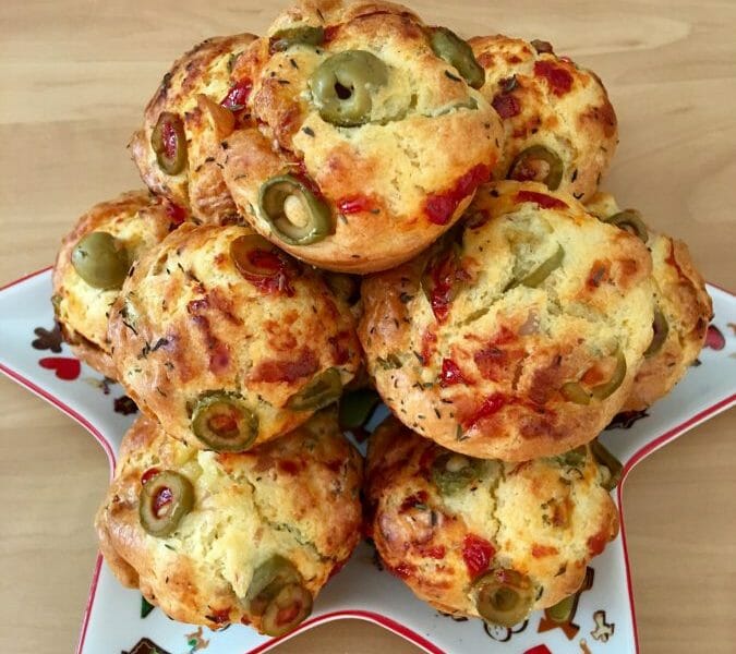 Cliquez pour zoomer ! Muffins salés façon pizza Thermomix par Caroline