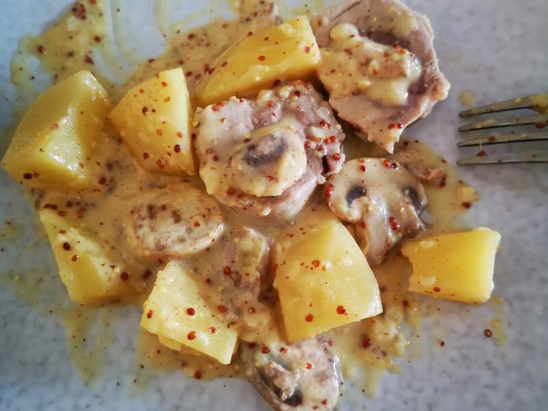 Cliquez pour zoomer ! Filet mignon à la moutarde Thermomix par Baambii