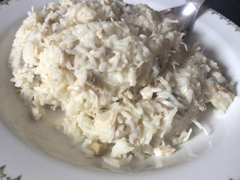 Cliquez pour zoomer ! Risotto poulet et champignons Thermomix par little-unicorn