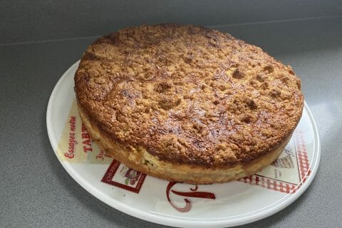 Cliquez pour zoomer ! Tarte aux pommes façon crumble Thermomix par Océane