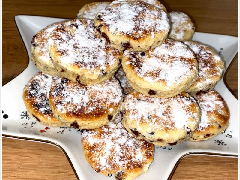 Cliquez pour zoomer ! Welsh cakes Thermomix par Océane