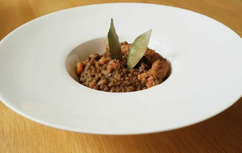 Cliquez pour zoomer ! Lentilles et ses saucisses Thermomix par selinka83