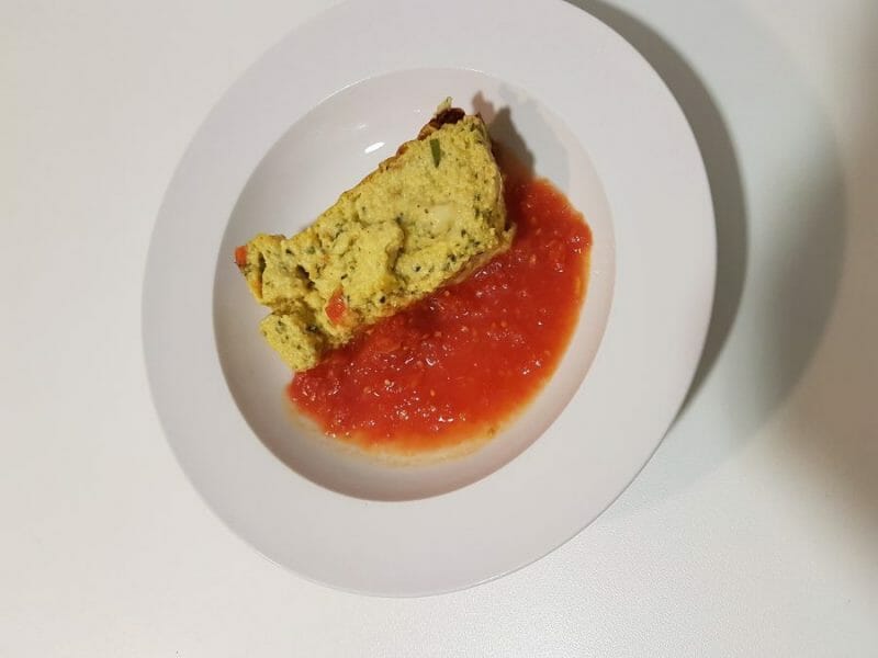 Cliquez pour zoomer ! Flan de courgettes Thermomix par Kro