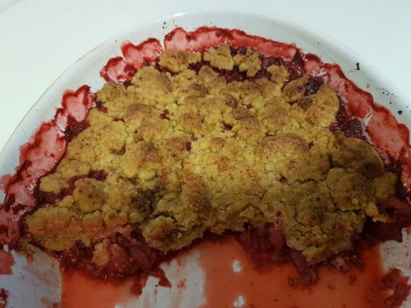 Cliquez pour zoomer ! Crumble aux Pommes Thermomix par Kro