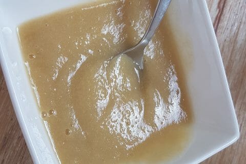 Cliquez pour zoomer ! Compote de rhubarbe au Thermomix