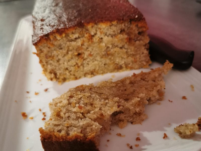 Cliquez pour zoomer ! Banana bread aux noix de pécan Thermomix par yinyang
