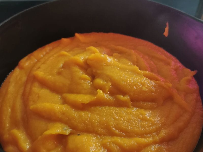 Cliquez pour zoomer ! Purée carottes et patates douces Thermomix par yinyang