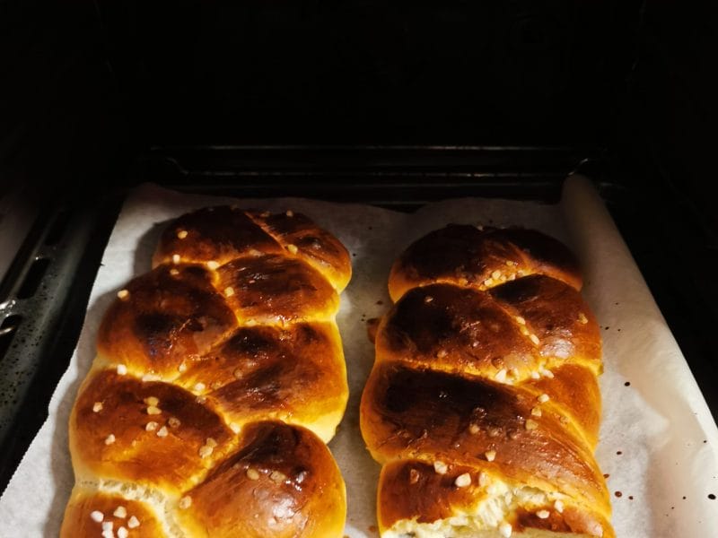 Cliquez pour zoomer ! Brioche tressée à la mie filante Thermomix par yinyang