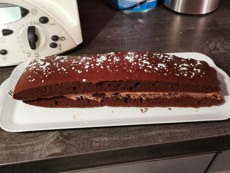 Cliquez pour zoomer ! Roulé au Kinder Bueno Thermomix par yinyang