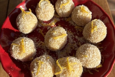 Cliquez pour zoomer ! Boules coco citron Thermomix par kdr1509