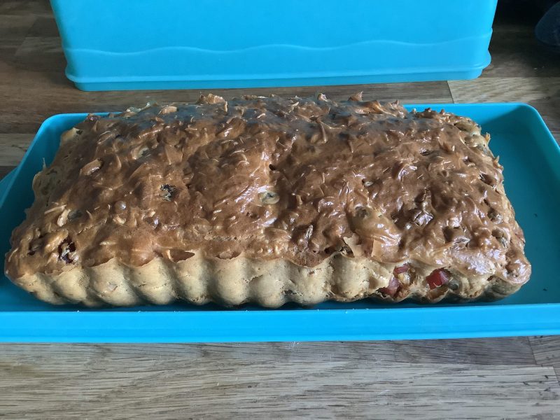 Cliquez pour zoomer ! Cake salé jambon fromage et olives Thermomix par nicekev