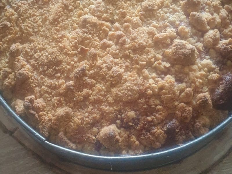 Cliquez pour zoomer ! Crumb cake framboises Thermomix par alexlesage34110