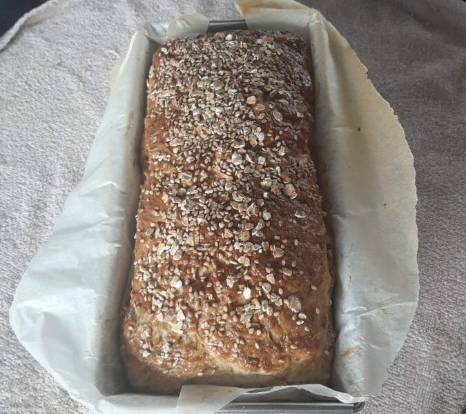 Cliquez pour zoomer ! Pain aux flocons d’avoine et au miel Thermomix par Jeny-Elena