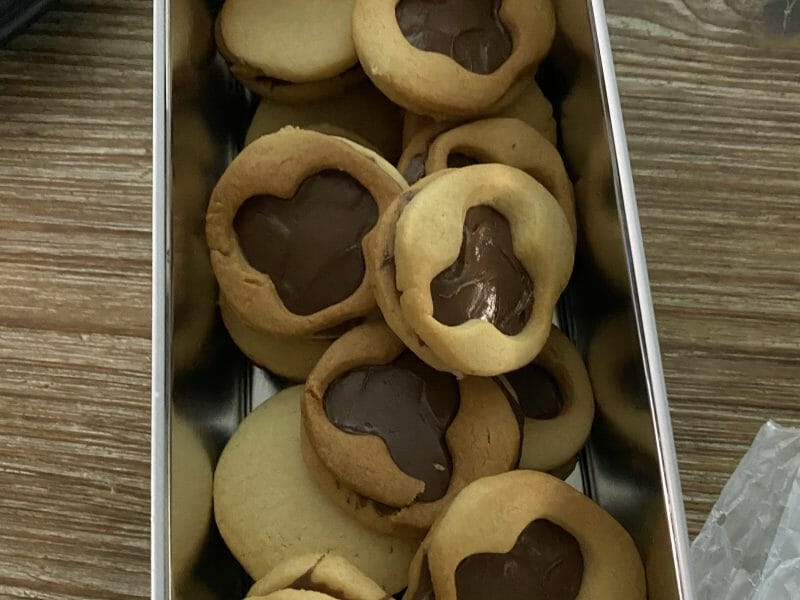 Cliquez pour zoomer ! Sablés à la confiture Thermomix par nanou06