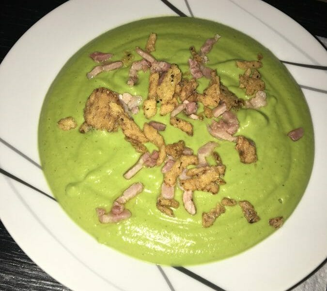 Cliquez pour zoomer ! Velouté de petits pois Thermomix par nanou06