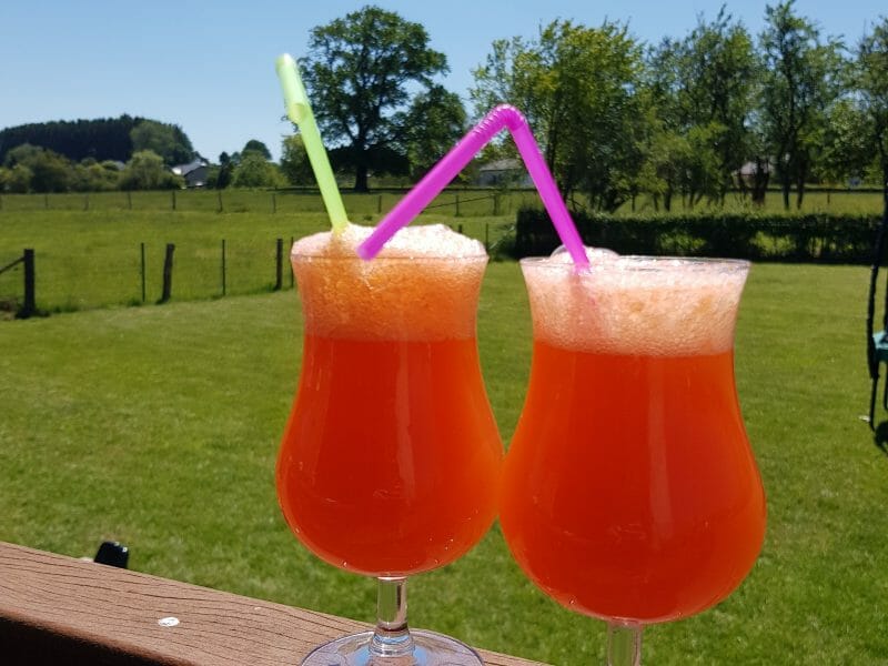 Cliquez pour zoomer ! Shot vodka fraise Thermomix par Marjolachipie