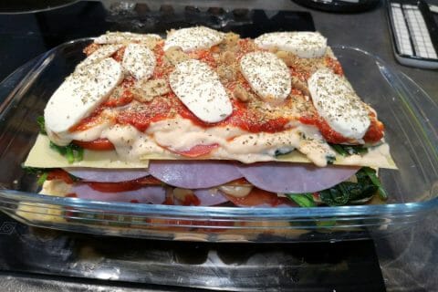 Cliquez pour zoomer ! Lasagnes épinards et chèvre Thermomix par Fredy29