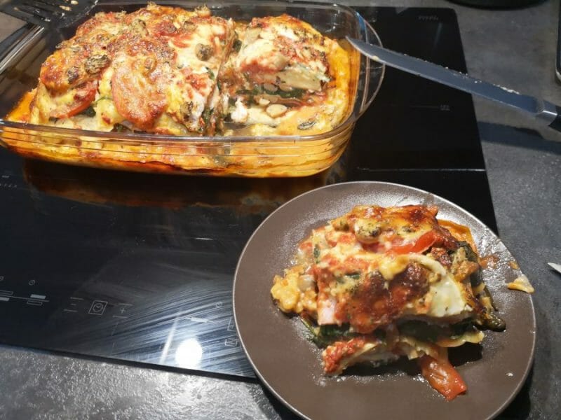 Cliquez pour zoomer ! Lasagnes épinards et chèvre Thermomix par Fredy29