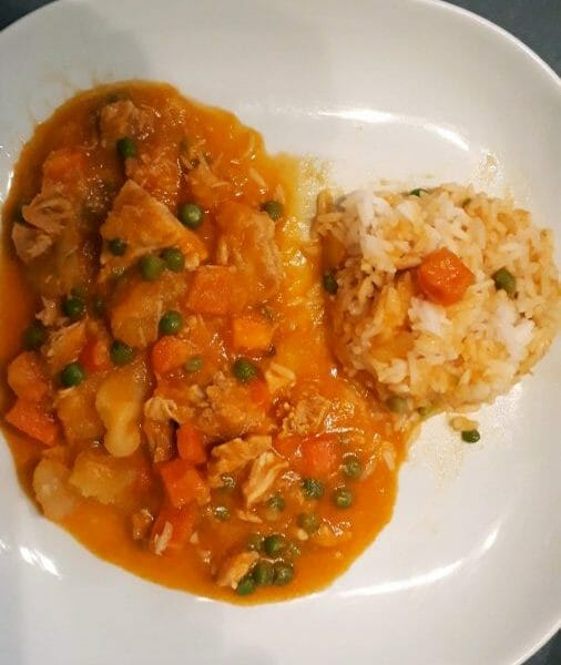 Cliquez pour zoomer ! Poulet Thaï au curry Thermomix par CASALOLO