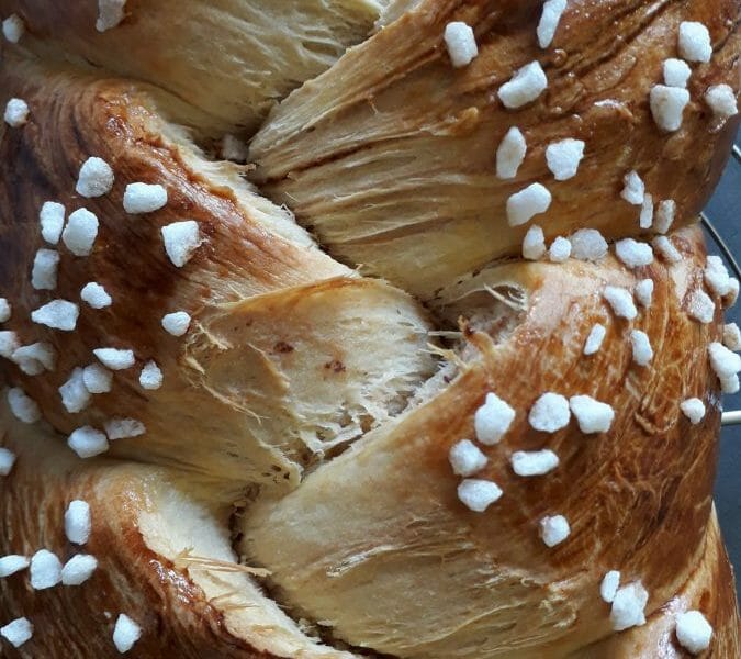 Cliquez pour zoomer ! Brioche tressée à la mie filante Thermomix par CASALOLO