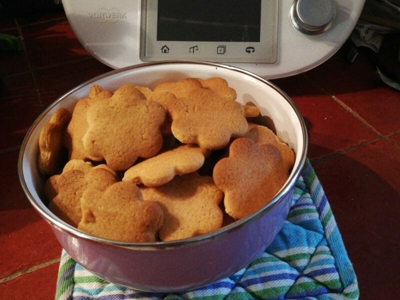 Cliquez pour zoomer ! Sablés au miel Thermomix par Fallon