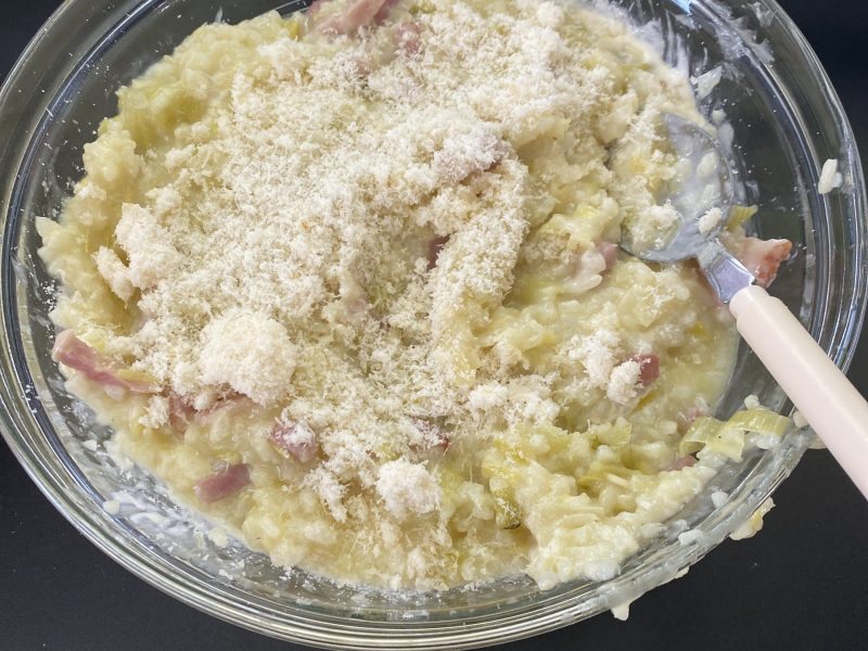 Cliquez pour zoomer ! Risotto poireaux et lardons Thermomix par 2L91