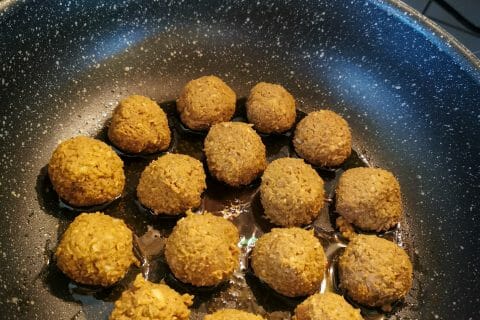 Cliquez pour zoomer ! Boulettes d’aubergines aux pois chiches Thermomix par Alexandra_9