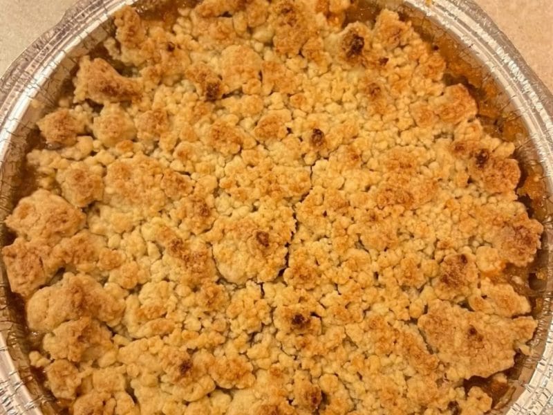 Cliquez pour zoomer ! Crumble aux Pommes Thermomix par kynissa