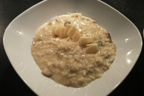 Cliquez pour zoomer ! Risotto au gorgonzola et champignons Thermomix par Gougy