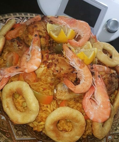 Cliquez pour zoomer ! Paella Thermomix par hal57