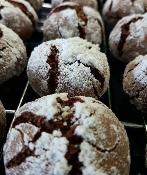 Cliquez pour zoomer ! Craquelés au chocolat Thermomix par hal57