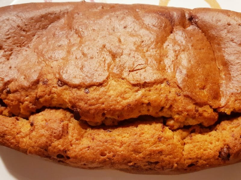 Cliquez pour zoomer ! Cake banane et pépites de chocolat Thermomix par Joanna32