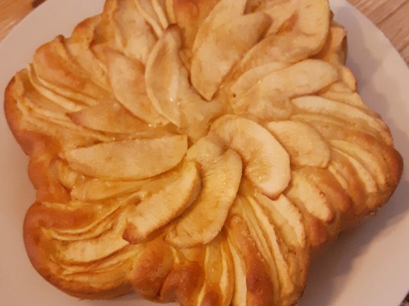 Cliquez pour zoomer ! Gâteau aux pommes et mascarpone Thermomix par Joanna32